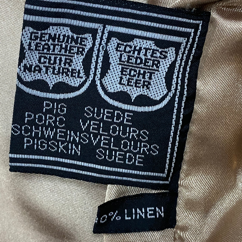 Damen Trachtenweste von Country World – Beige/Senffarben, Größe 36