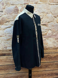 Chemise traditionnelle taille 45 en noir