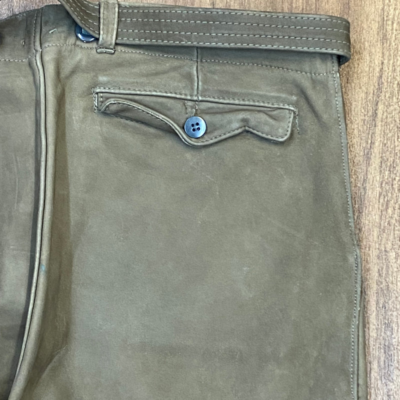 Trachten Kniebundledeerhose Herren Vintage Bund 96, Gr.52