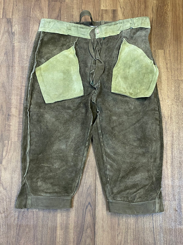 Trachten Kniebundledeerhose Herren Vintage Bund 96, Gr.52
