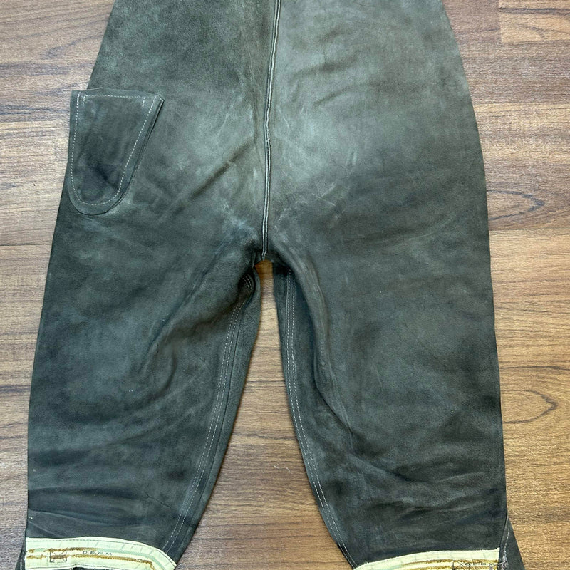 Vintage Kniebund-Lederhose für Herren
