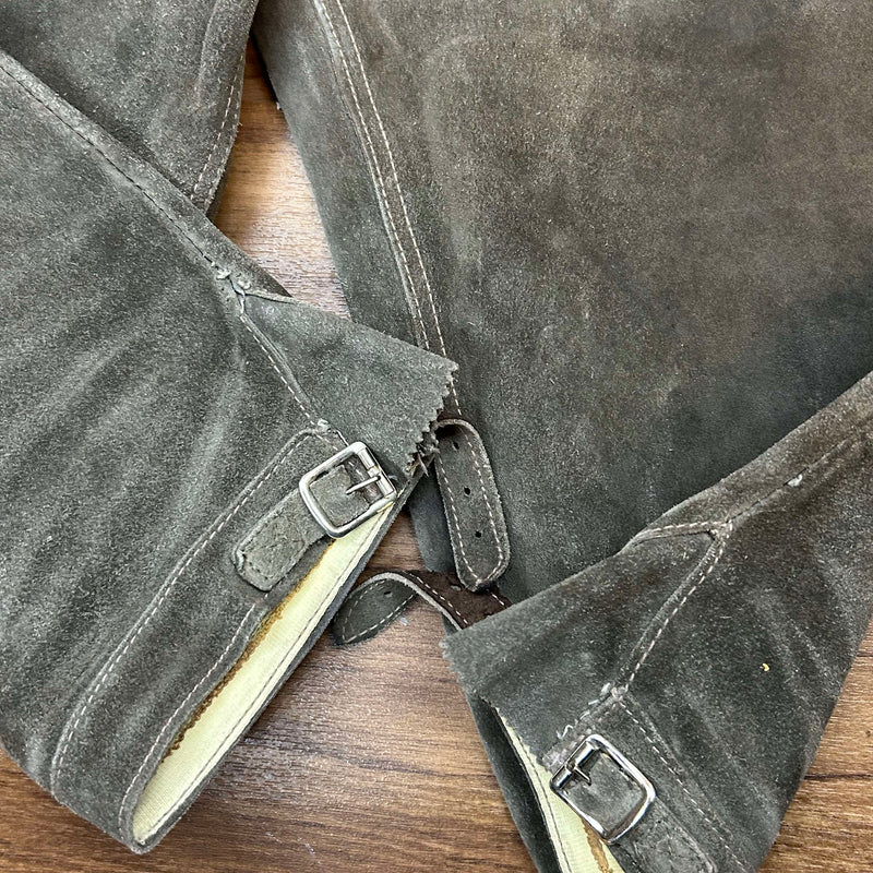 Vintage Kniebund-Lederhose für Herren