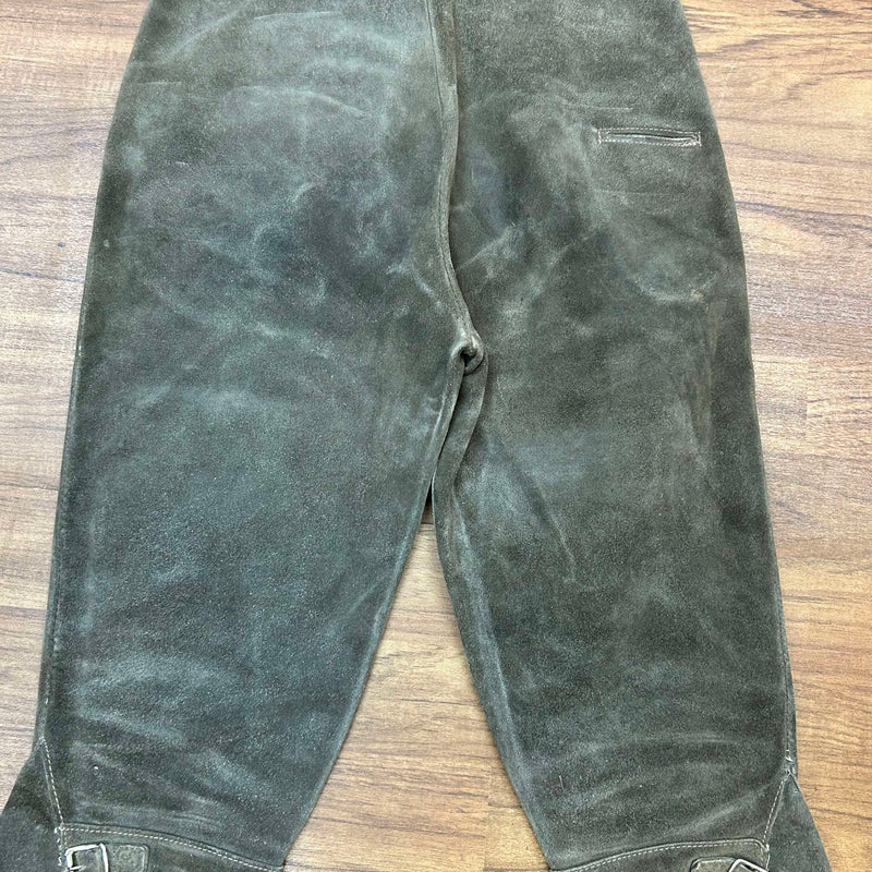 Vintage Kniebund-Lederhose für Herren