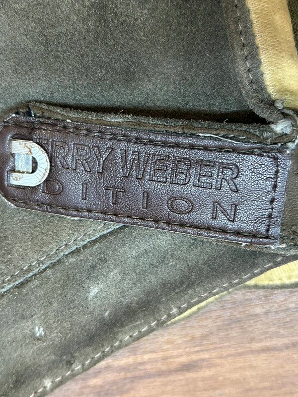 Robuste Vintage Herren-Kniebundhose aus Leder