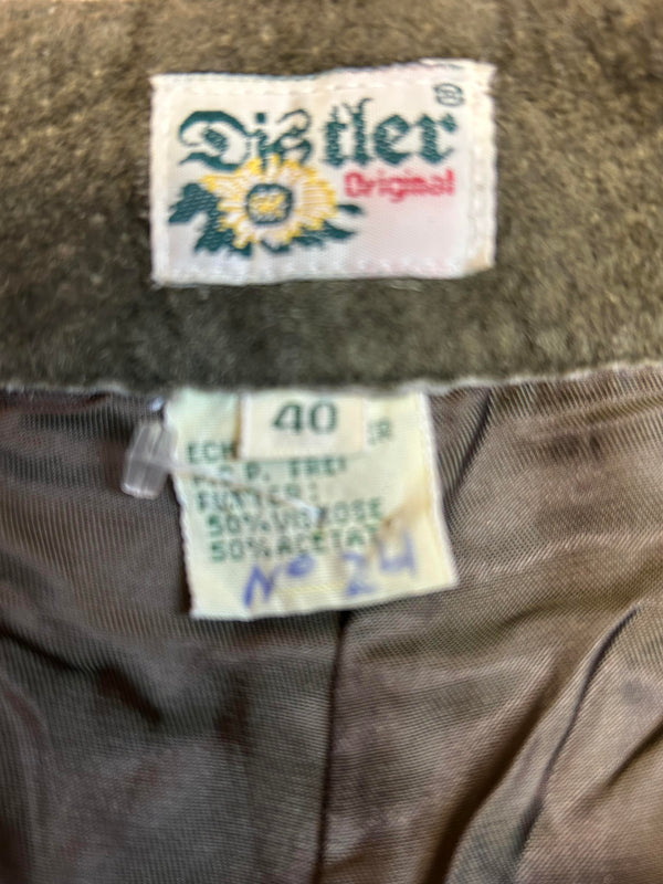 Lange Trachten-Lederhose für Damen