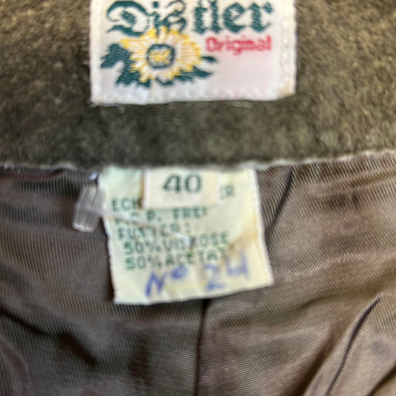 Lange Trachten-Lederhose für Damen