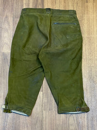 Trachtenkniebundhose aus Leder Gr.46 Bund 81 cm