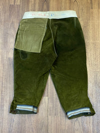 Trachtenkniebundhose aus Leder Gr.46 Bund 81 cm