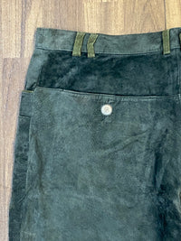 Lange Trachtenlederhose für Damen Vintage Gr.46