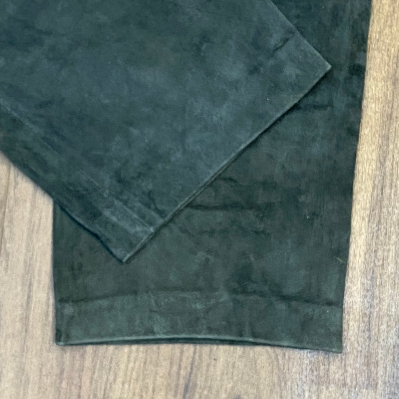 Lange Trachtenlederhose für Damen Vintage Gr.46