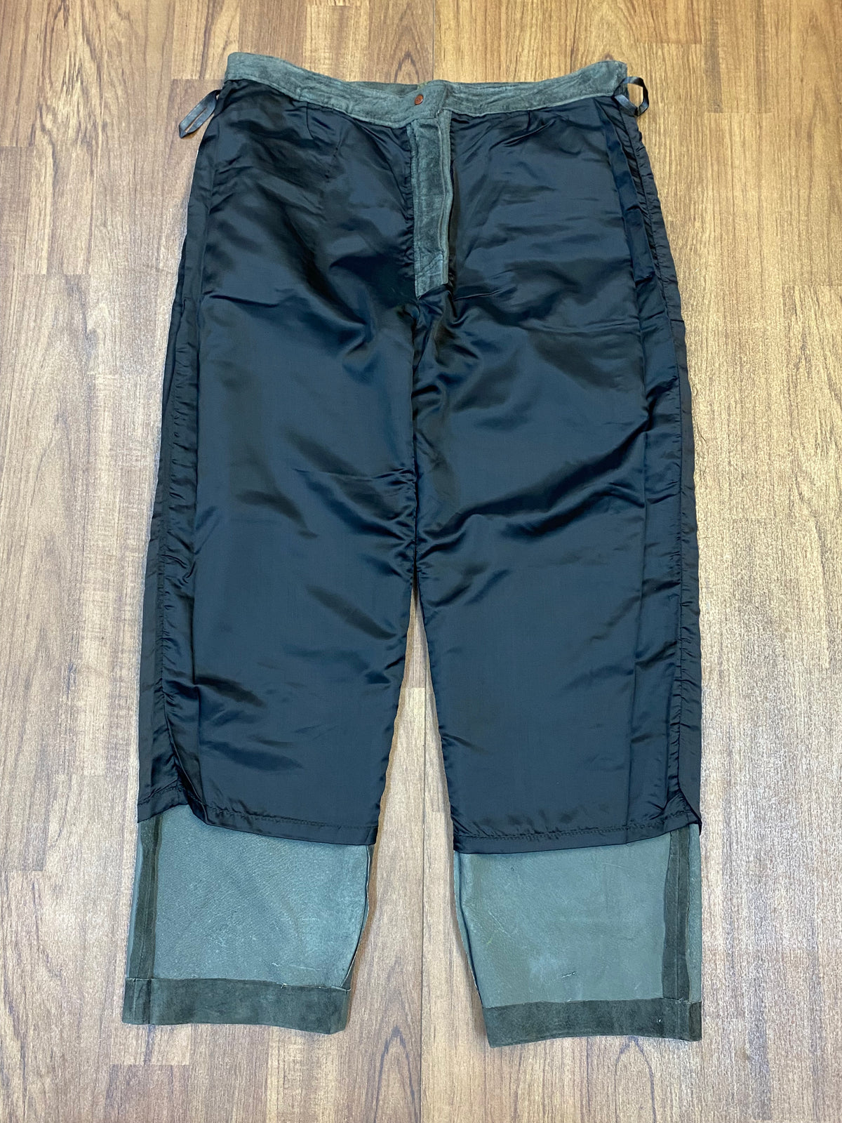 Lange Trachtenlederhose für Damen Vintage Gr.46