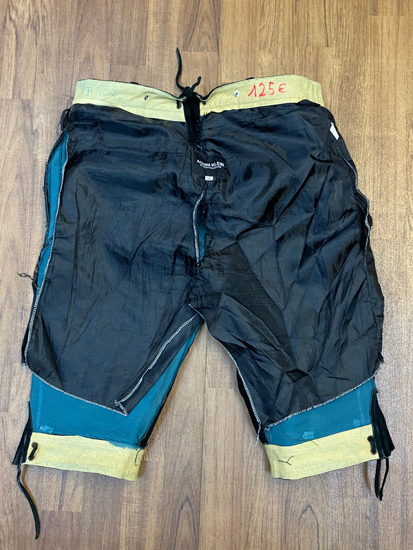 Schwarze Trachtenlederhose Kniebund Trachten  Herren Bund 102, Gr.54