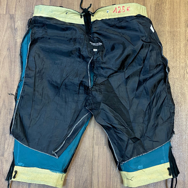 Schwarze Trachtenlederhose Kniebund Trachten  Herren Bund 102, Gr.54