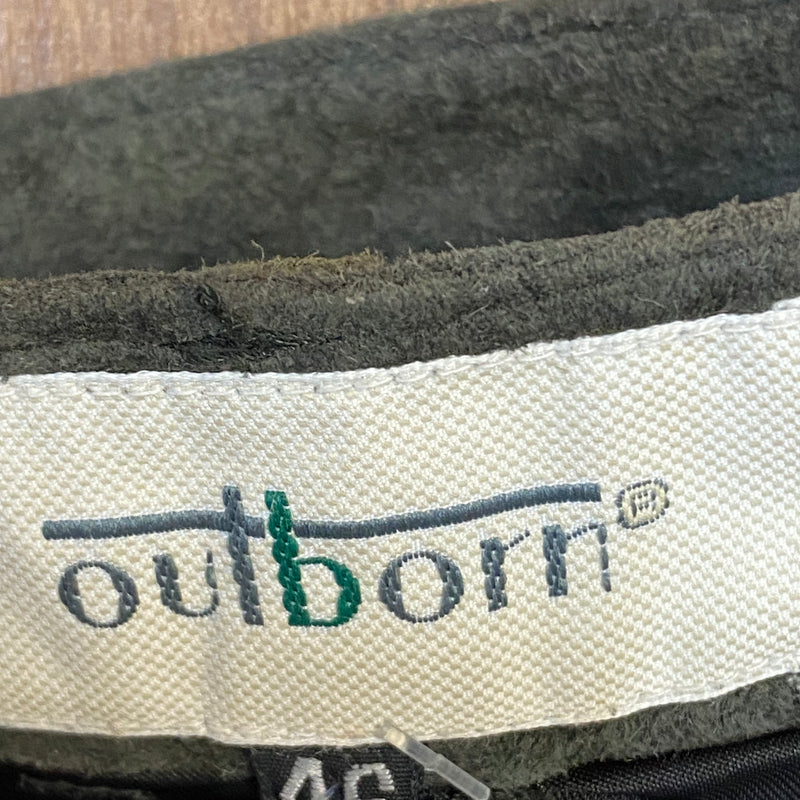 Lange Trachtenlederhose für Damen Vintage Gr.46