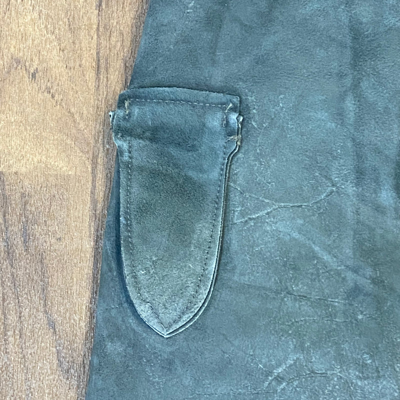 Vintage Trachtenlederhose, Kniebund Unisex kleine Größe Bund 66 cm
