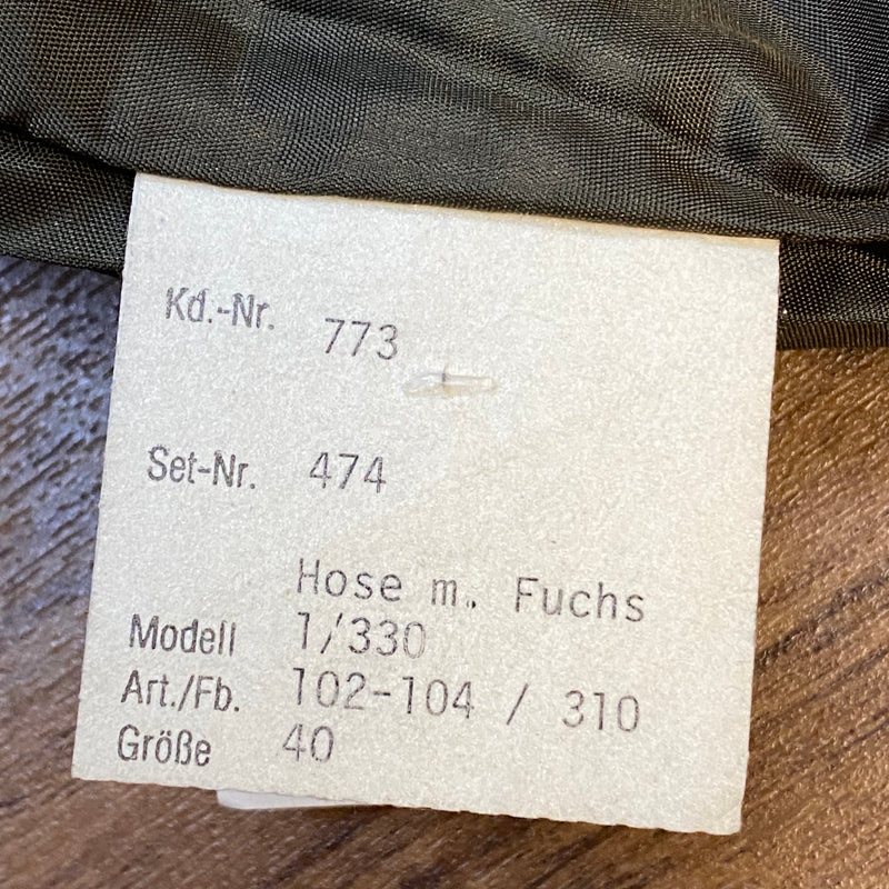 Vintage Damen Trachtenlederhose Kniebundlederhose Gr.40
