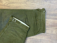 Trachtenlederhose Kniebundhose Vintage Herren Bund 88 cm, Gr.48