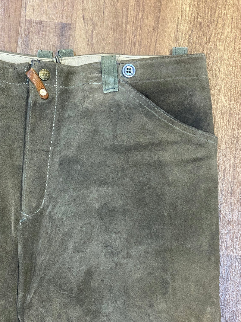 Trachten-Kniebundlederhose Lederhose Herren Bund 90, Gr.50