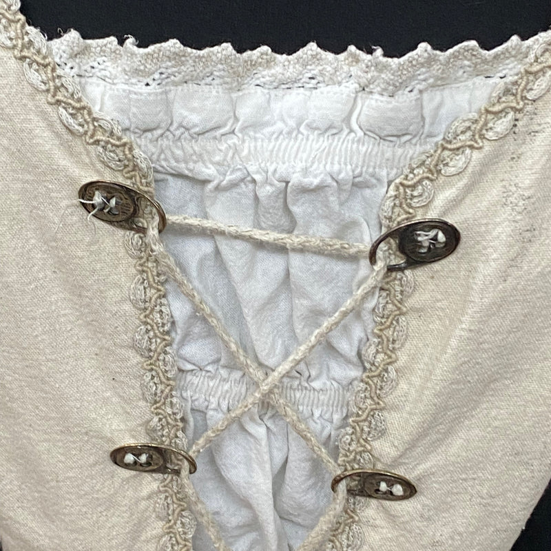 Damen Trachtenoberteil von Siebenstein – Schwarz/Beige, Größe 44