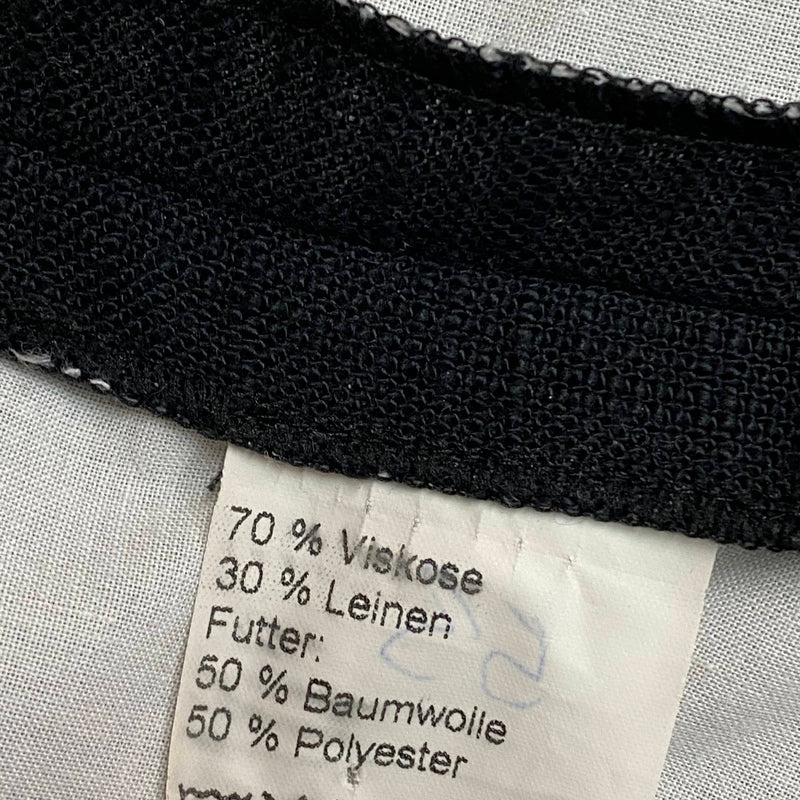 Vintage Trachtenmieder mit Carmenärmeln Größe 42