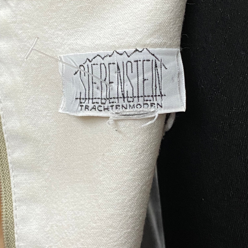 Damen Trachtenoberteil von Siebenstein – Schwarz/Beige, Größe 44