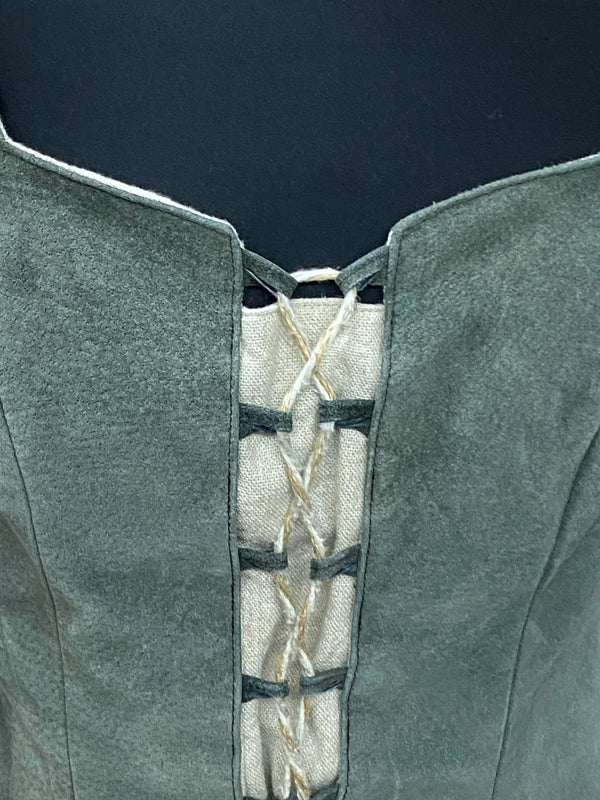 Vintage Trachtenbluse im Folklore-Stil - Größe 36