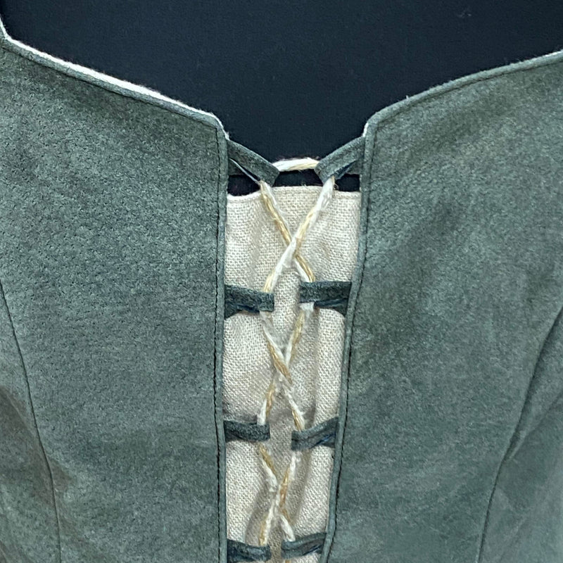 Vintage Trachtenbluse im Folklore-Stil - Größe 36