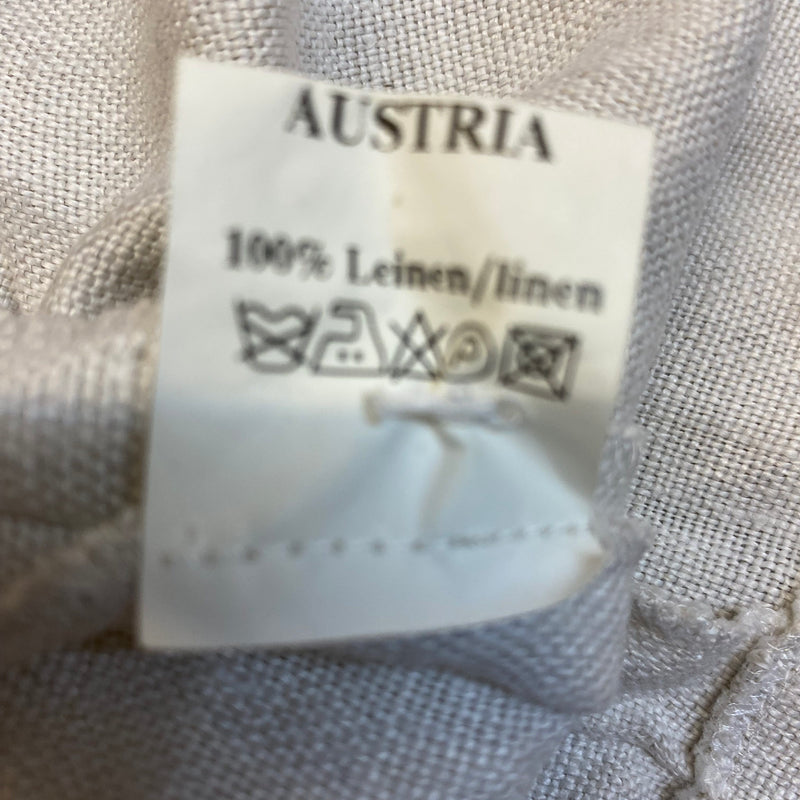 Vintage Trachtenbluse aus Leinen, Ansicht 4