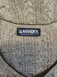 Vintage Trachten-Strickjacke für Herren – Größe 64