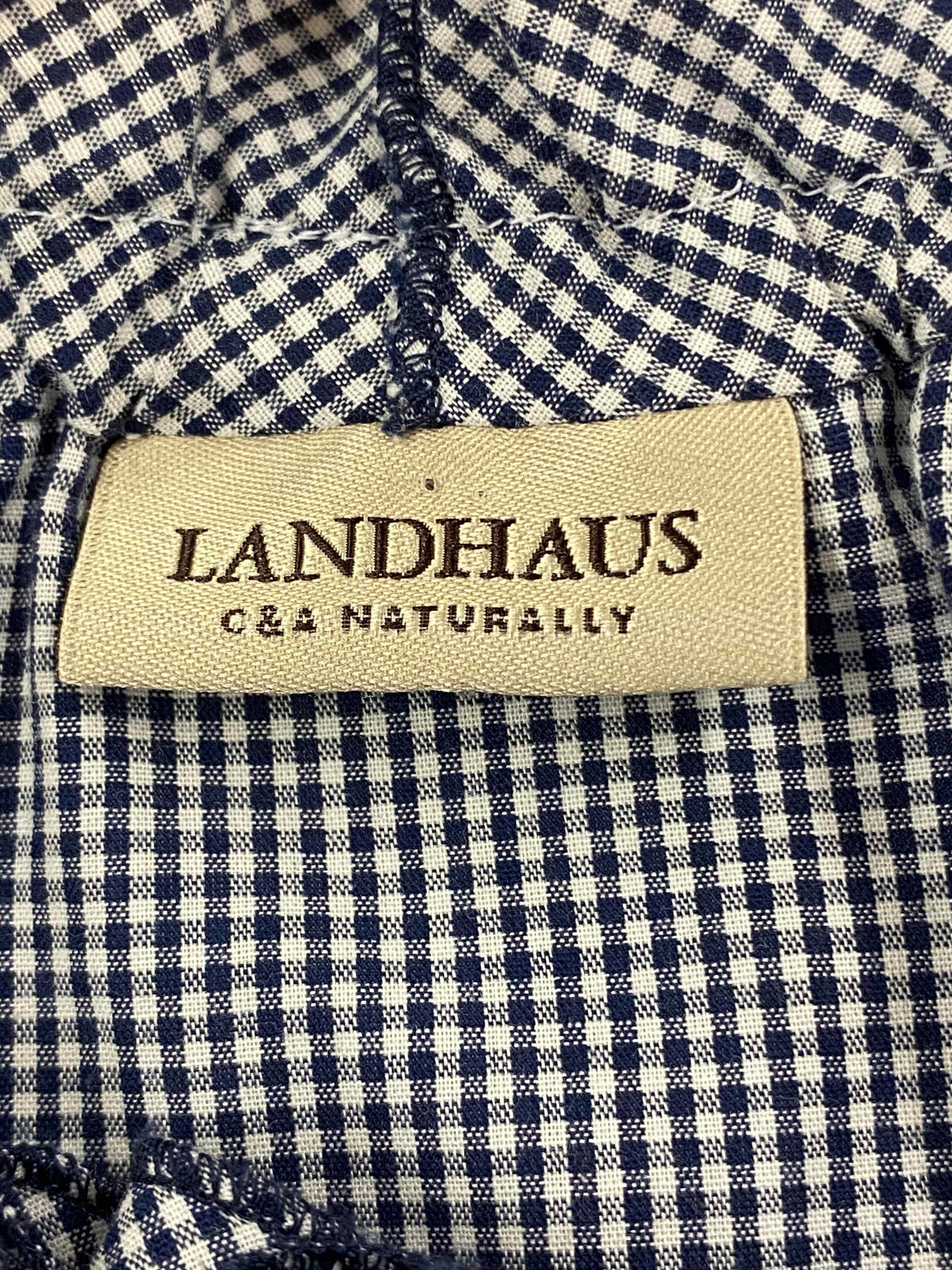 Karierte Trachtenbluse von Landhaus C&A Naturally Gr.38