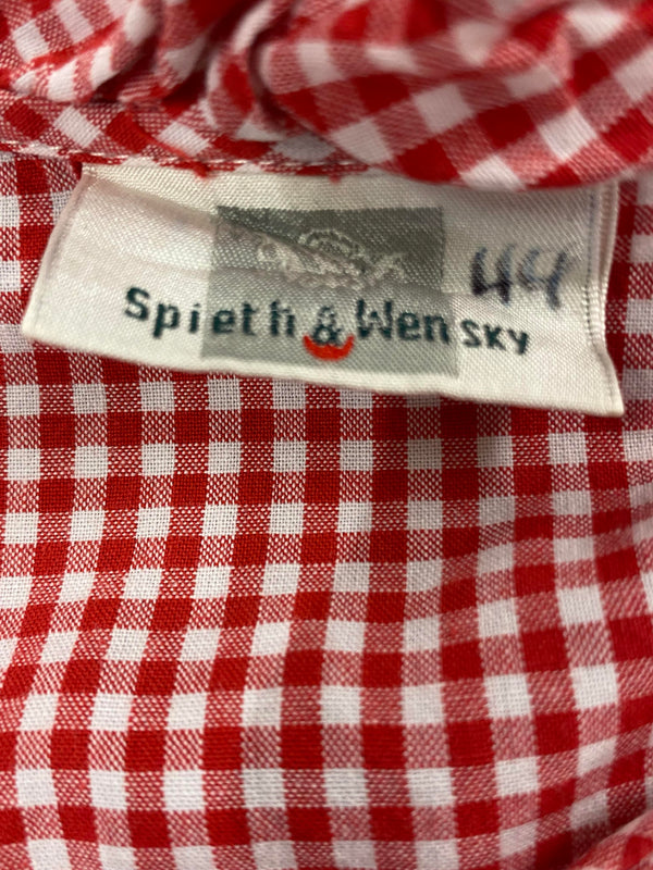 Trachtenbluse - Karomuster – Spieth & Wensky, Gr.44