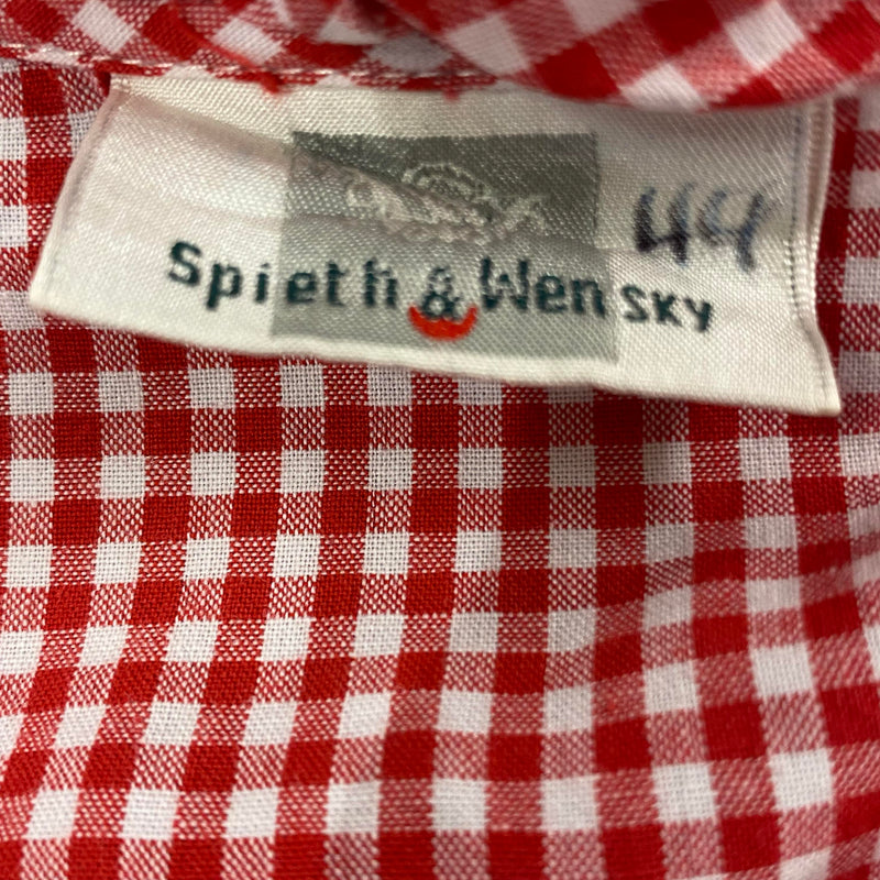 Trachtenbluse - Karomuster – Spieth & Wensky, Gr.44