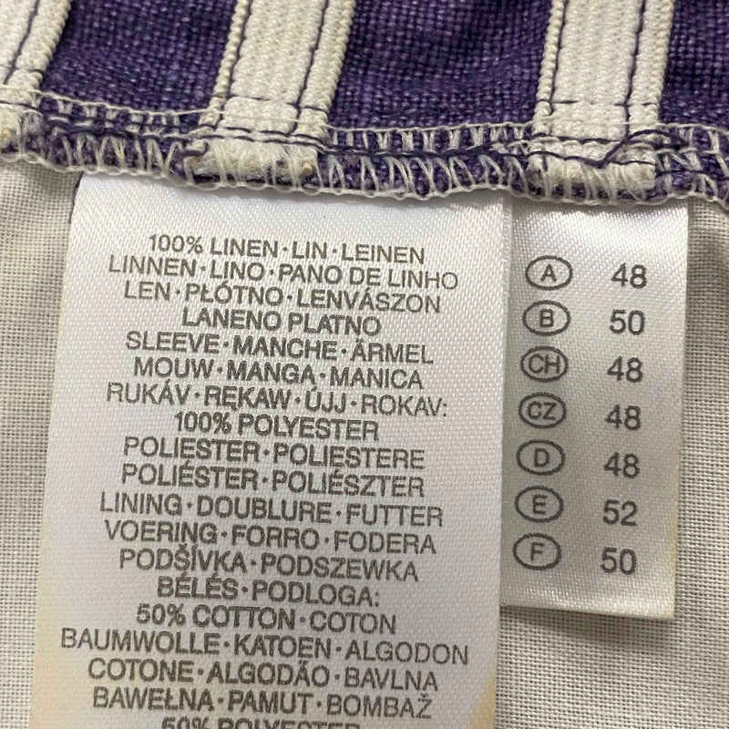 Damen Trachtenmieder – Lila/Creme, Größe 48