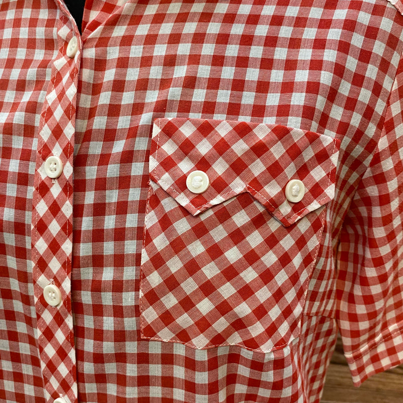 Original Distler Trachtenbluse in Größe 34 – Landhausstil