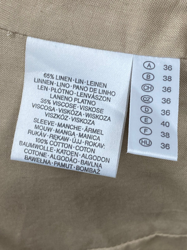 Damen Trachtenmieder von Landhaus – Schwarz/Beige, Größe 36
