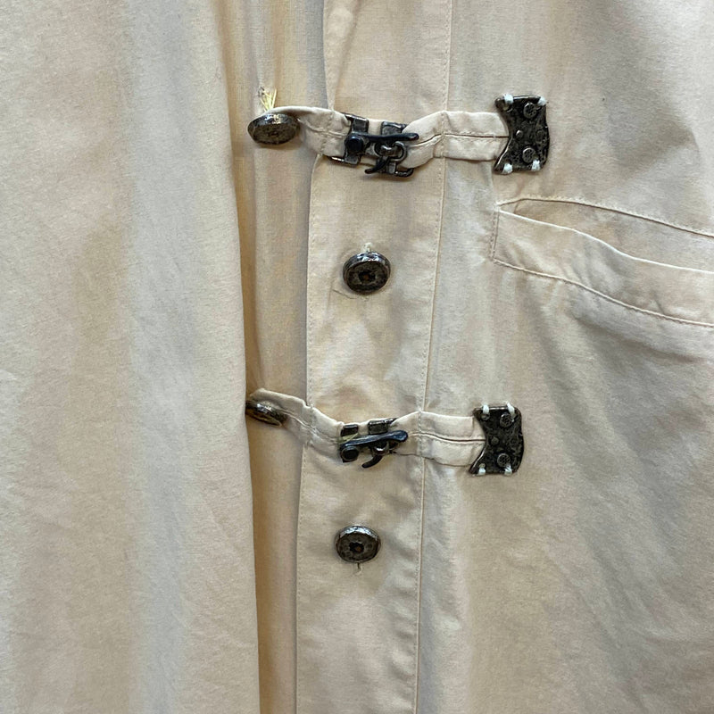 Vintage Trachtenhemd Herren – Cremeweiß – Gr. 37/38