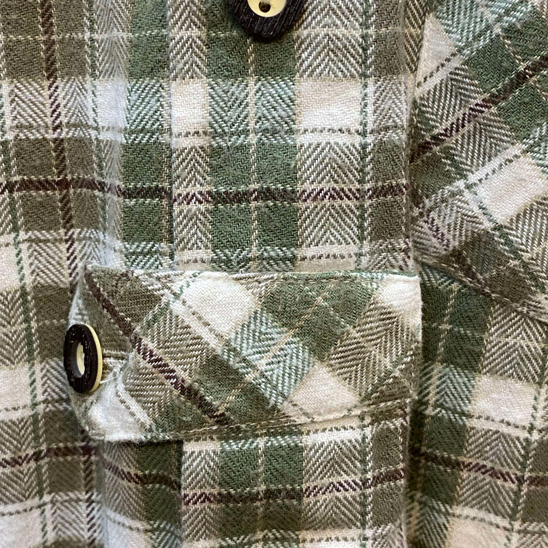 Trachtenhemd Jungen – kariert in Grün | St. Peter Trachten | Gr. 152