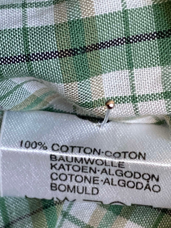 Trachtenhemd - mit Edelweiß-Stickerei – Gr. 41