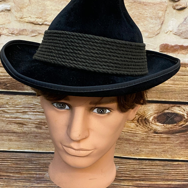 „Vintage Trachtenhut Herren schwarz Filzhut Zapf Austria Größe 57 hochwertig“