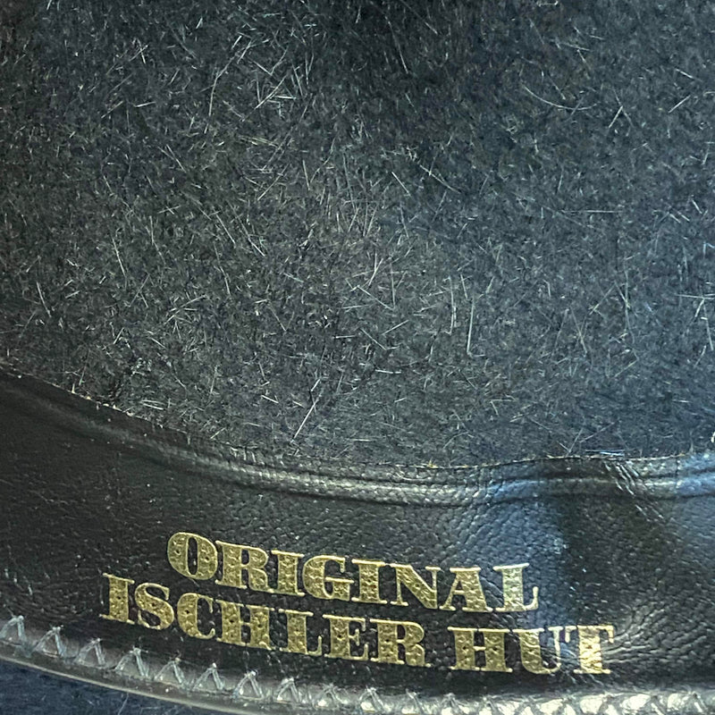 Vintage Trachtenhut schwarz Filz Gr. 57 – Original Ischler Hut Österreich, Ansicht 5