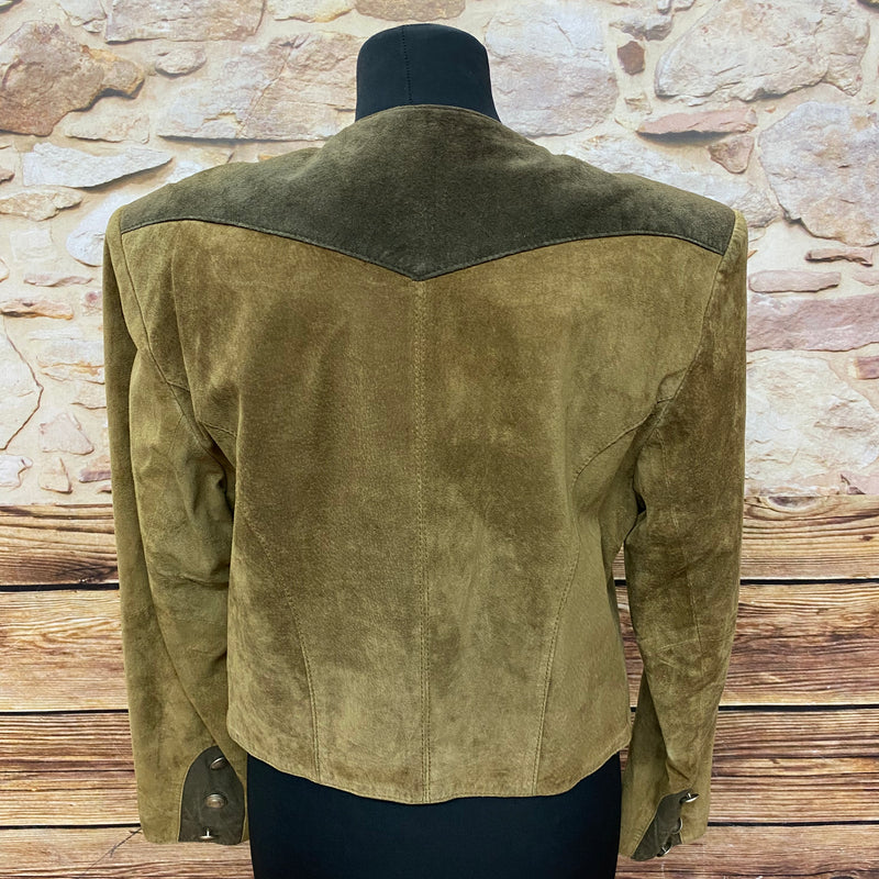Trachtenjacke Vintage Jacke kurz Damen Gr.36
