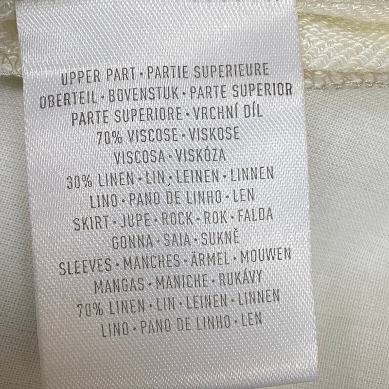Langes Vintage Trachtenkleid von Landhaus C&A, beigefarbend Gr.36