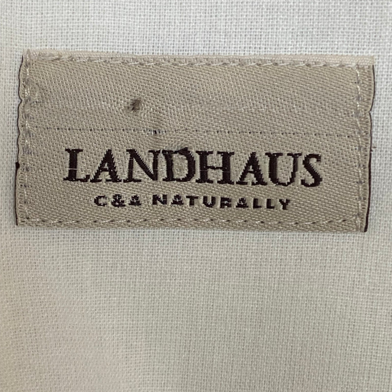 Langes Vintage Trachtenkleid von Landhaus C&A, beigefarbend Gr.36