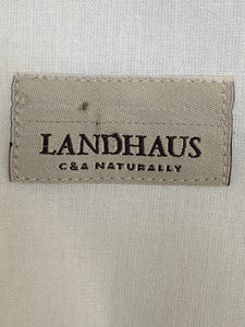 Langes Vintage Trachtenkleid von Landhaus C&A, beigefarbend Gr.36
