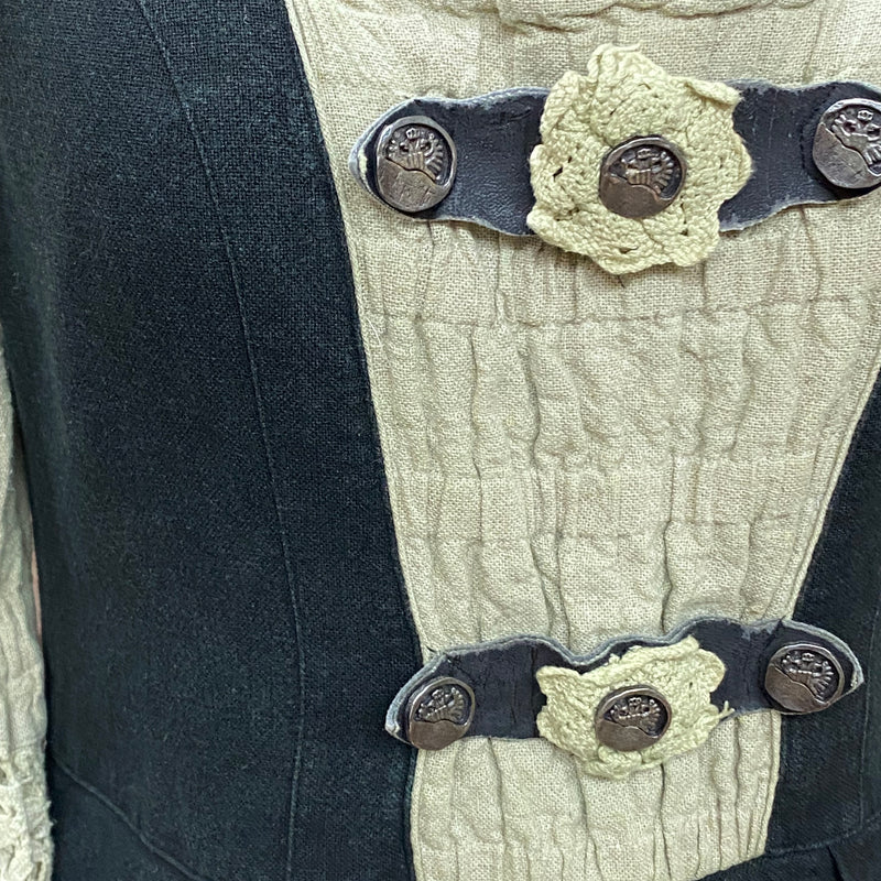Kurzes Trachtenkleid Landhaus Kleid Gr.38