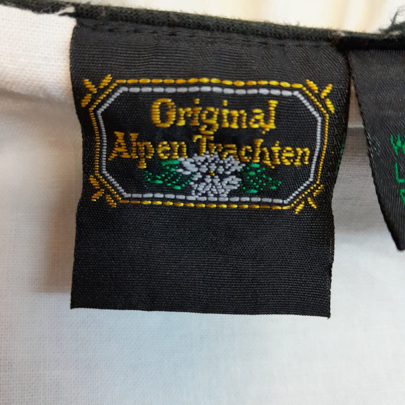 Vintage Dirndl Trachtenkleid lang Gr.38, blau