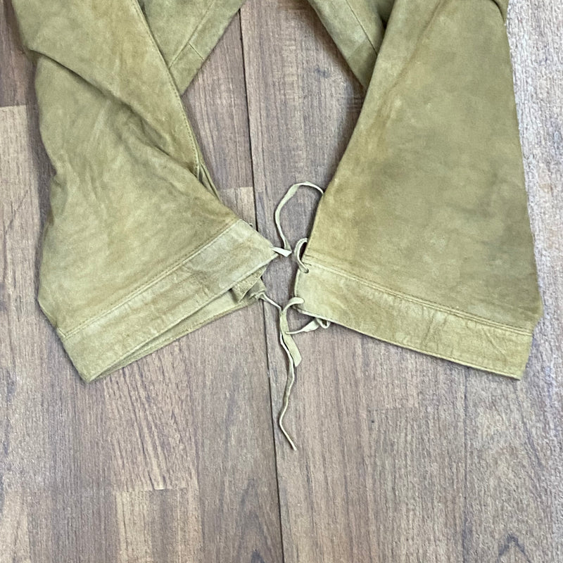 Hochwertige Stockerpoint Lederhose Kniebund Trachtenlederhose Vintage Gr.46