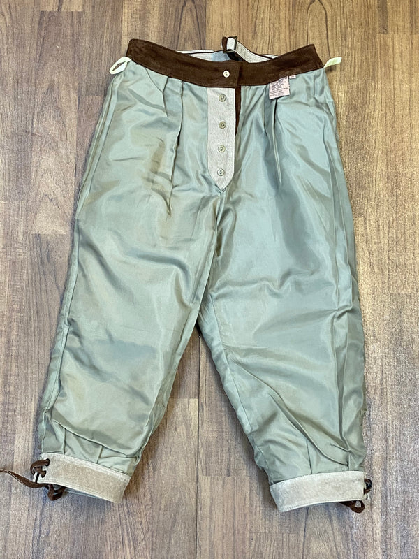 Damen Trachtenlederhose Kniebundlederhose Gr.36 Vintage