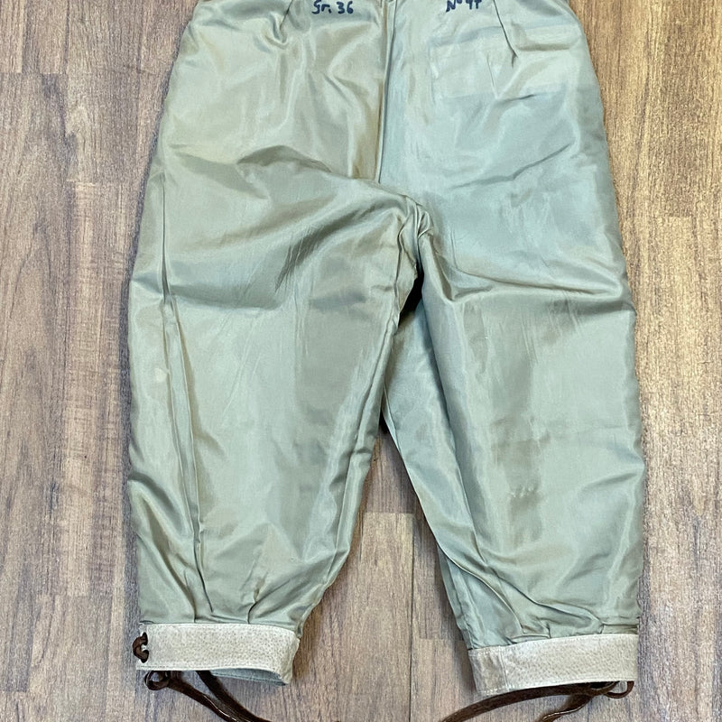 Damen Trachtenlederhose Kniebundlederhose Gr.36 Vintage
