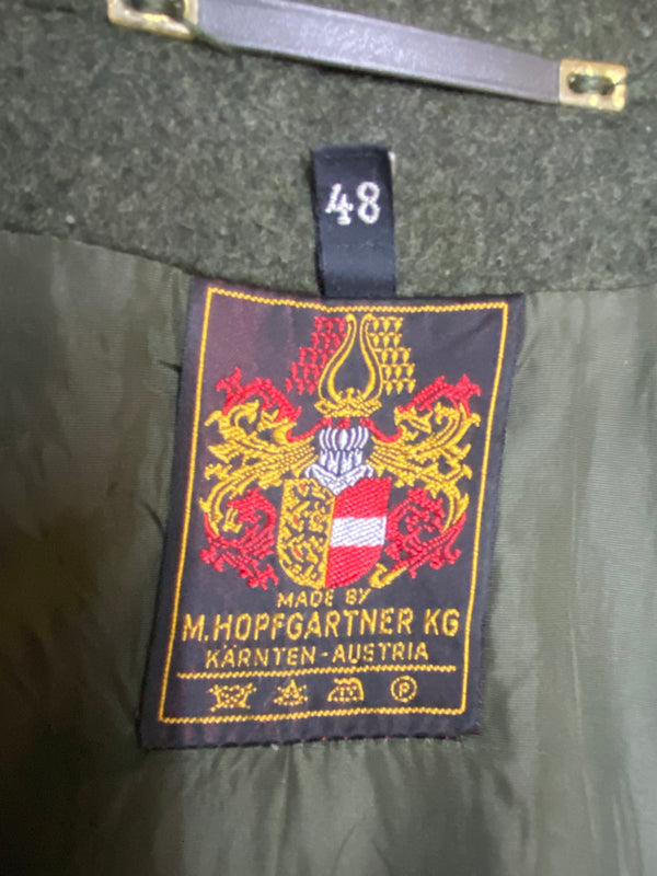 Trachtenmantel Herren Größe 48 – K. Hopfgartner KG, grün